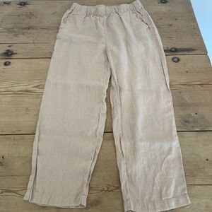 Quince Natural Linen Trousers
